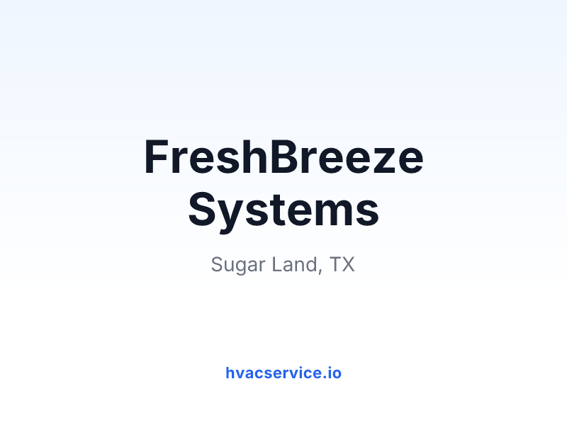 FreshBreeze Systems
