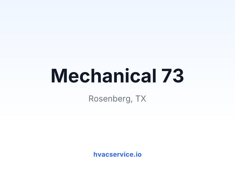 Mechanical 73