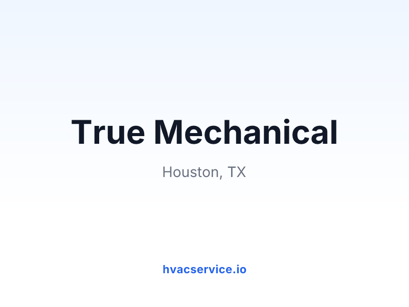 True Mechanical