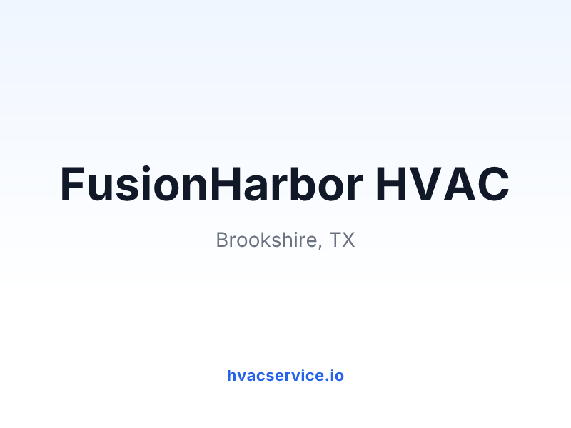 FusionHarbor HVAC