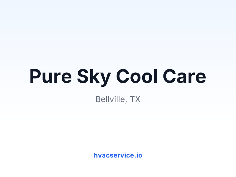 Pure Sky Cool Care