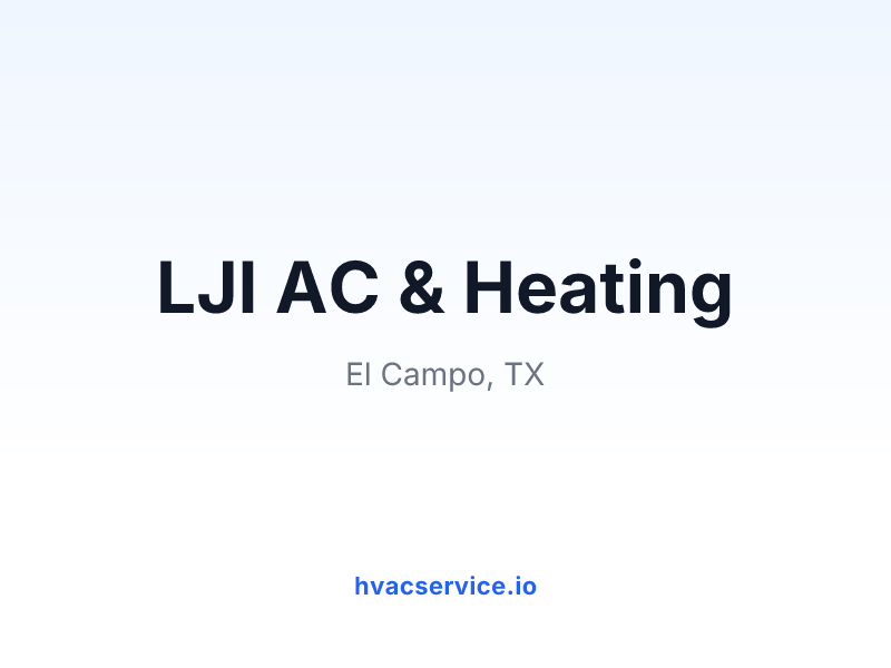 LJI AC & Heating