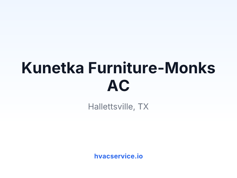 Kunetka Furniture-Monks AC