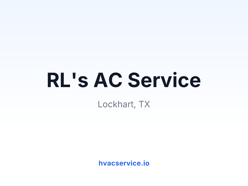 RL's AC Service