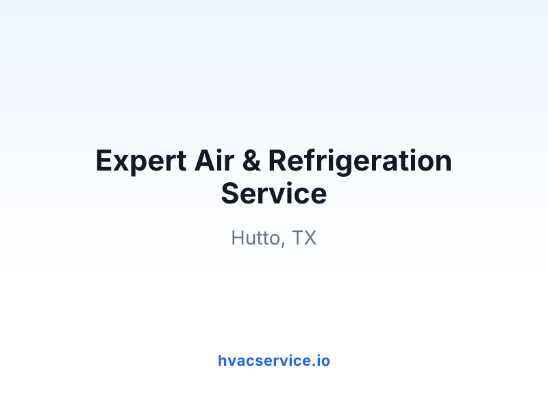 Expert Air & Refrigeration Service