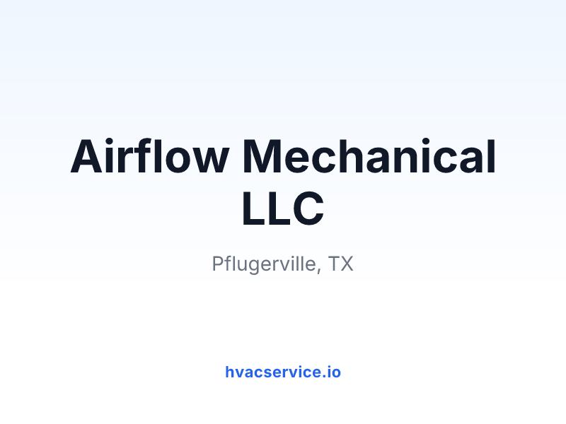Airflow Mechanical LLC