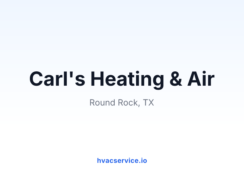 Carl's Heating & Air