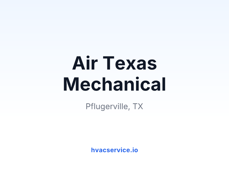 Air Texas Mechanical