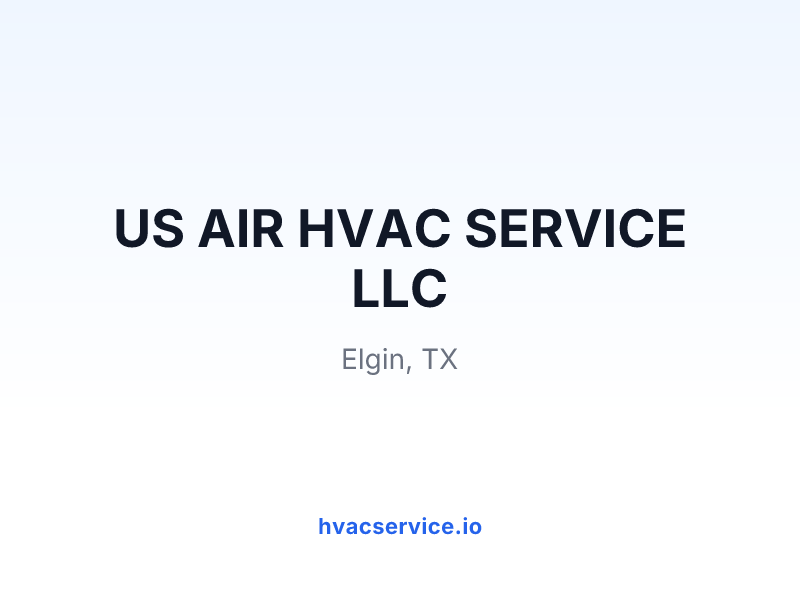 US AIR HVAC SERVICE LLC