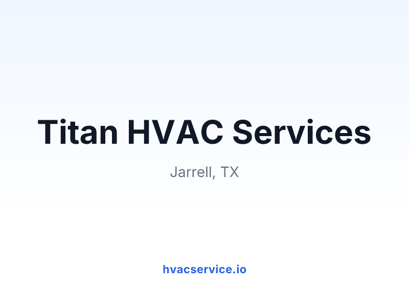 Titan HVAC Services