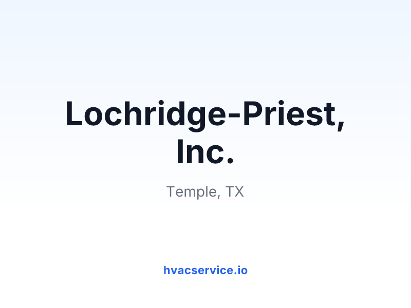 Lochridge-Priest, Inc.