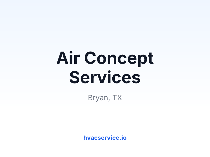 Air Concept Services