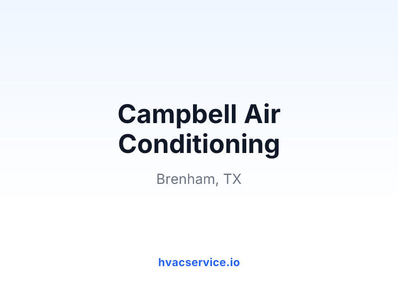 Campbell Air Conditioning