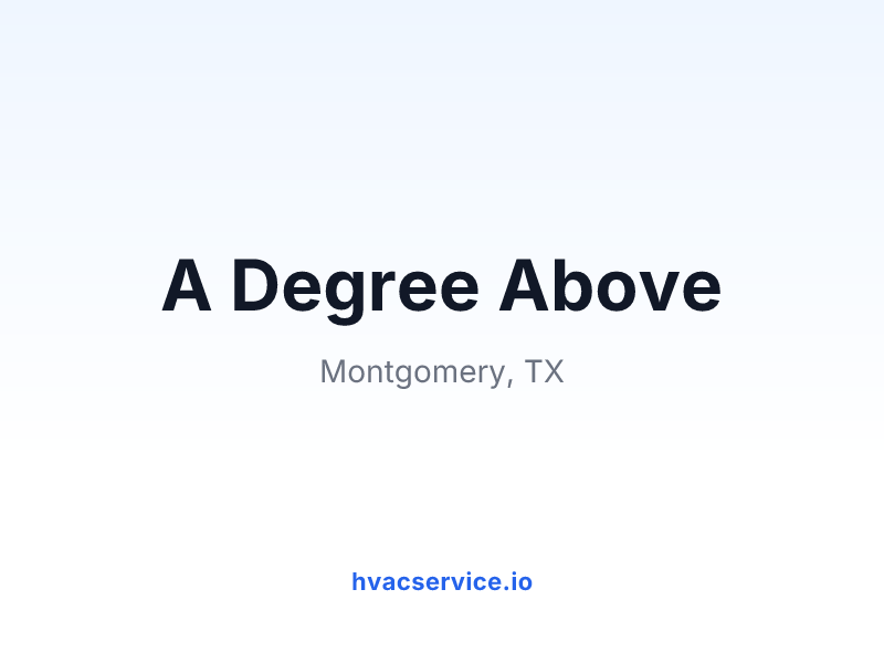 A Degree Above