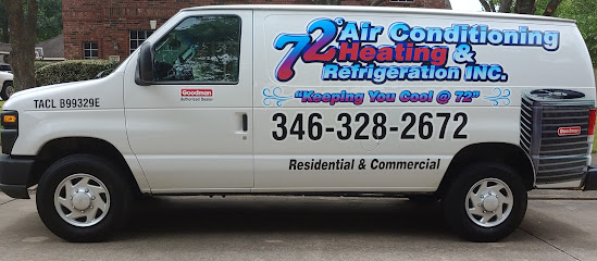 72 Degrees Air Conditioning & Heating Refrigeration Inc