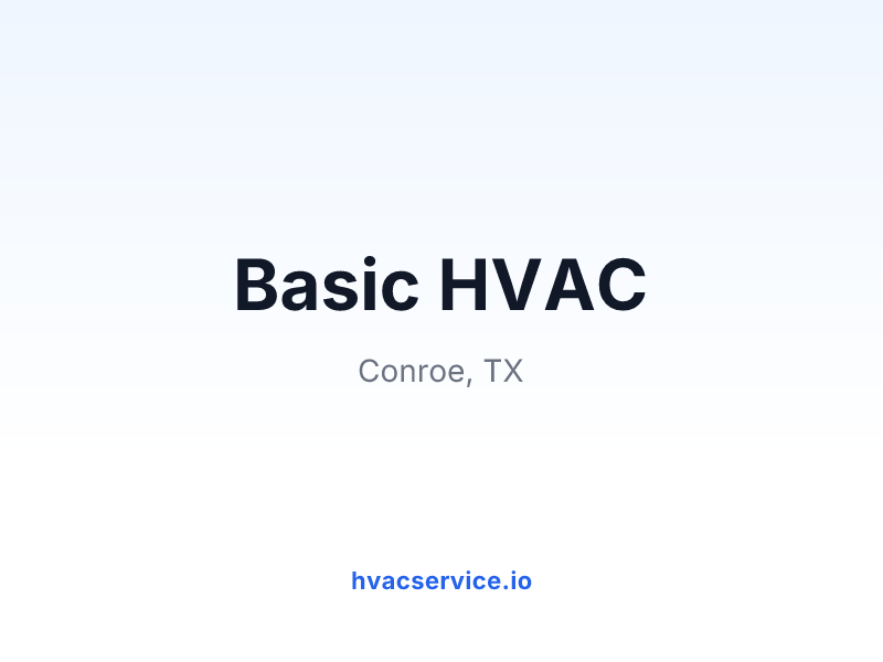 Basic HVAC