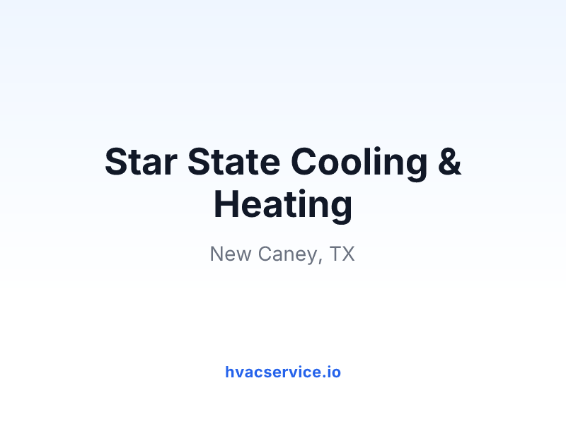 Star State Cooling & Heating