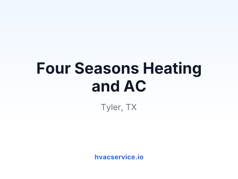 Four Seasons Heating and AC