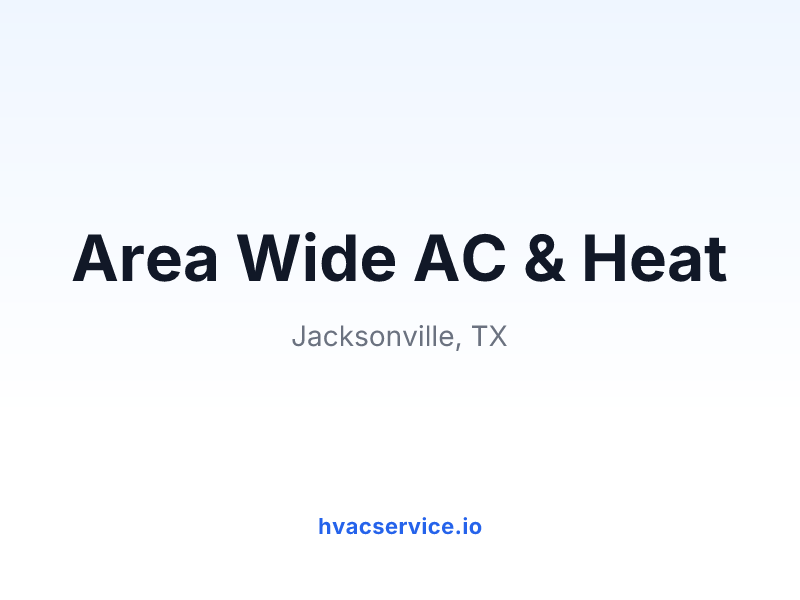 Area Wide AC & Heat