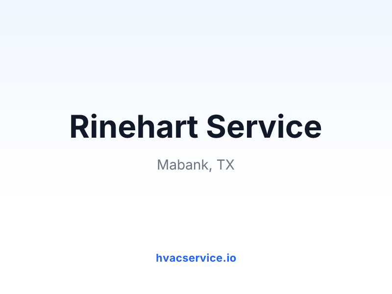 Rinehart Service