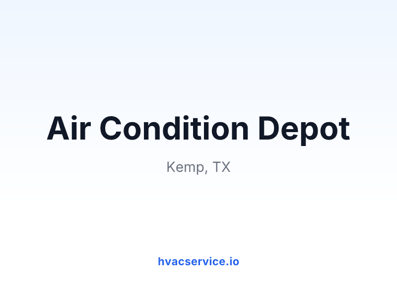 Air Condition Depot