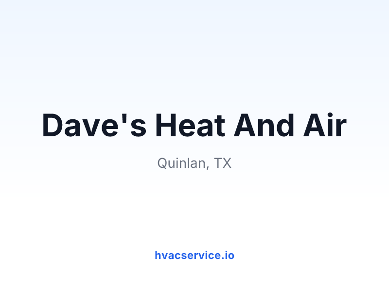 Dave's Heat And Air
