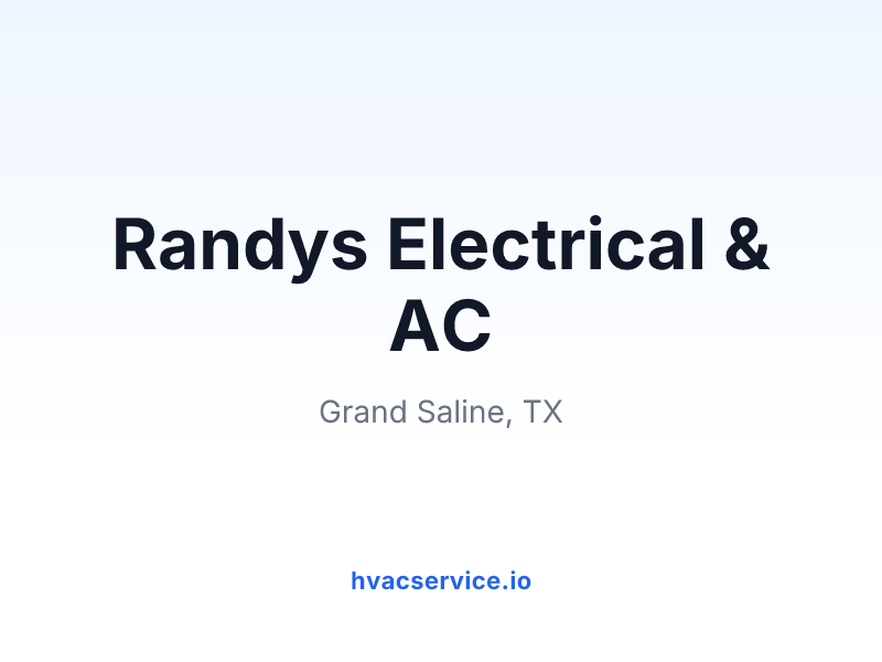 Randys Electrical & AC