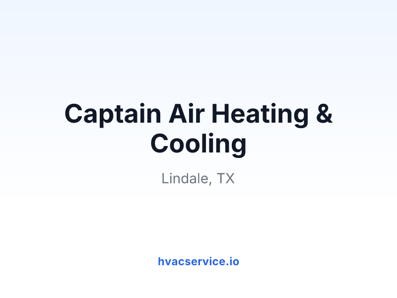 Captain Air Heating & Cooling