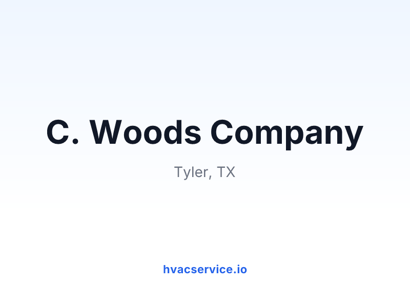 C. Woods Company