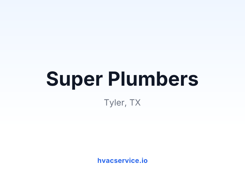 Super Plumbers