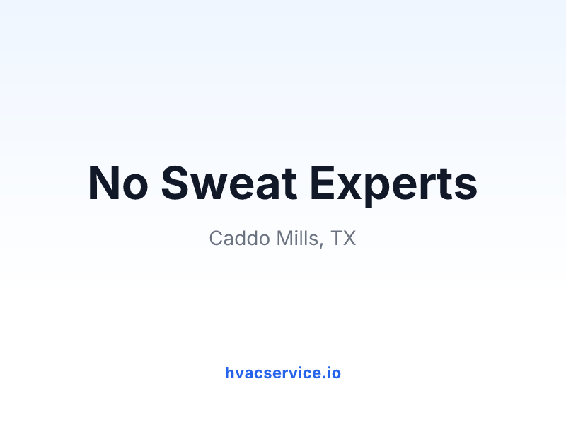 No Sweat Experts