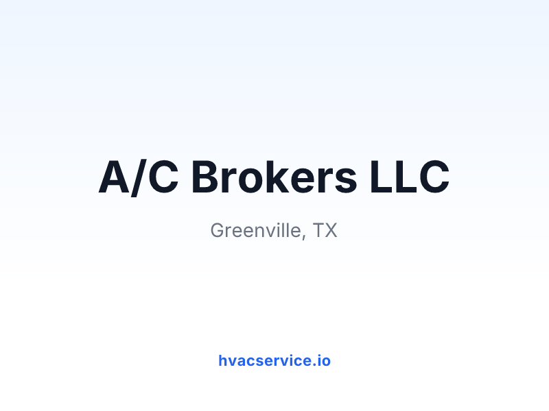 A/C Brokers LLC