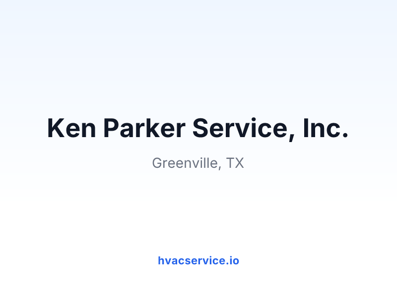 Ken Parker Service, Inc.