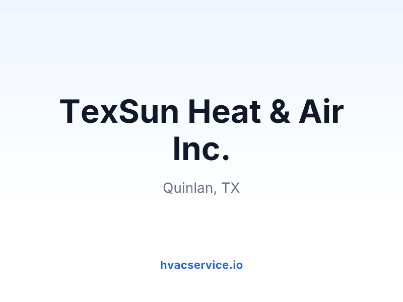 TexSun Heat & Air Inc.