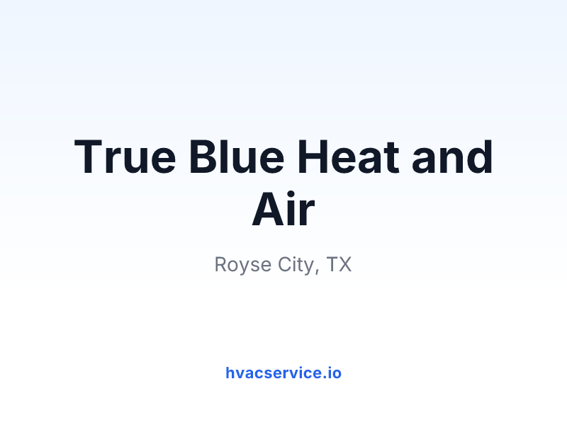 True Blue Heat and Air