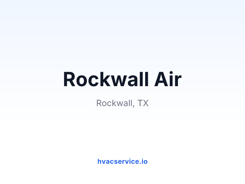Rockwall Air