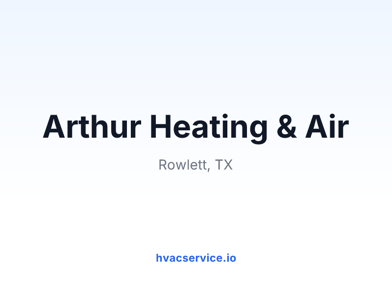 Arthur Heating & Air