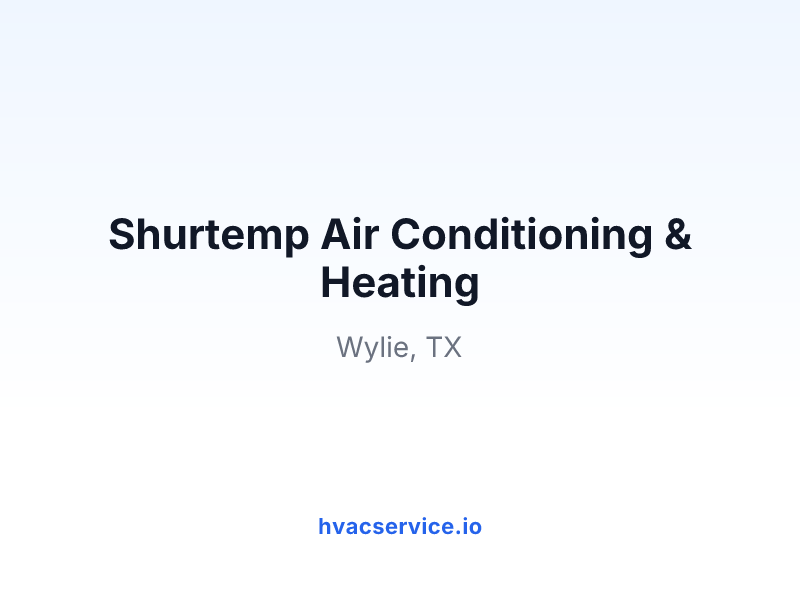 Shurtemp Air Conditioning & Heating