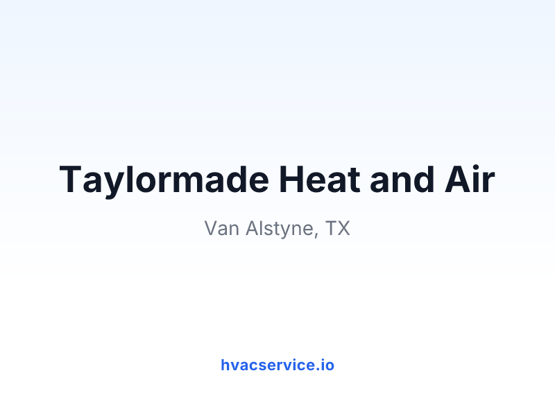 Taylormade Heat and Air