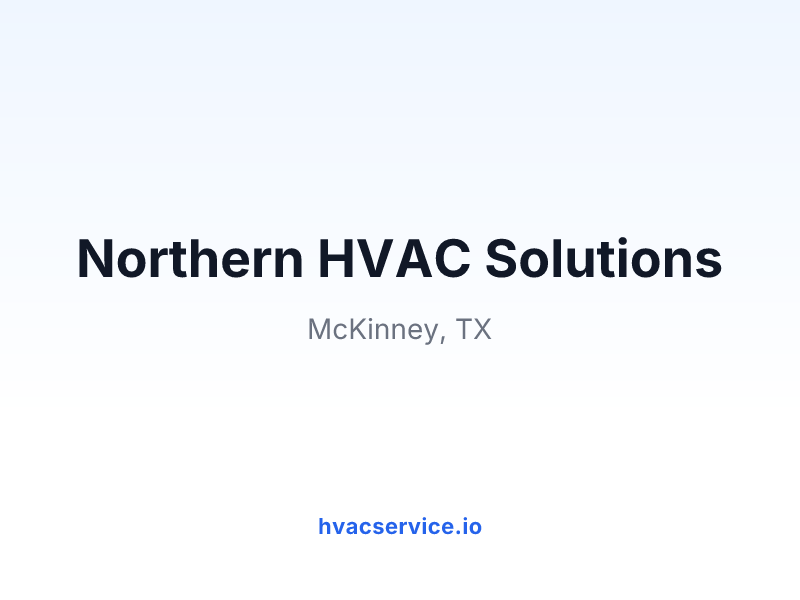 Northern HVAC Solutions