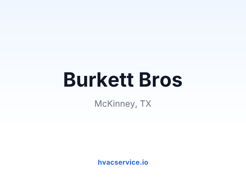 Burkett Bros