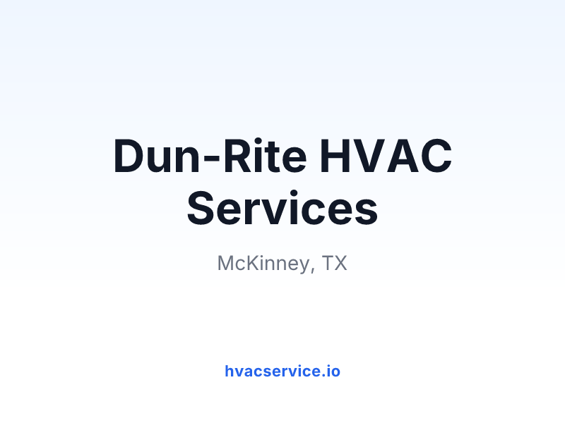 Dun-Rite HVAC Services