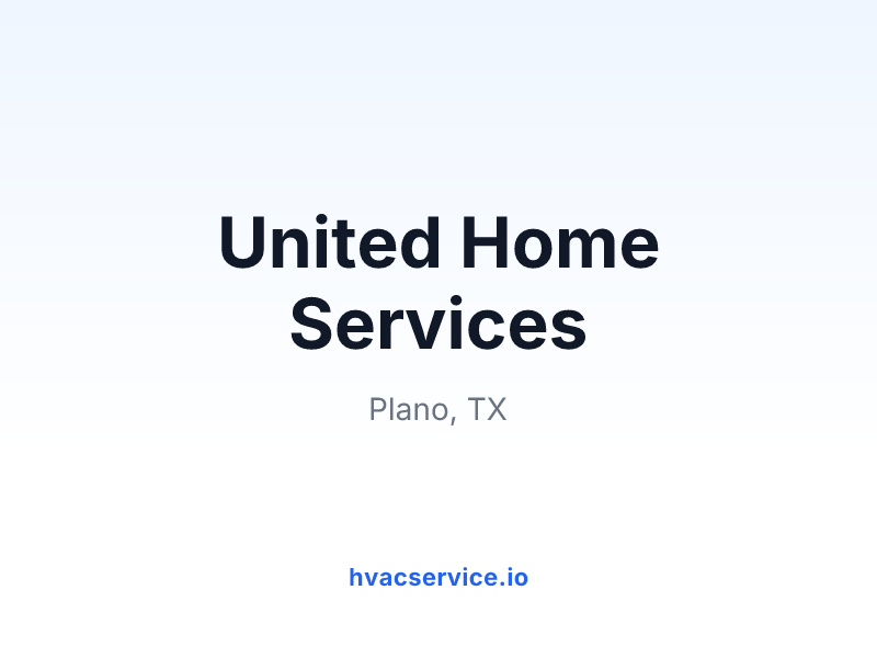 United Home Services