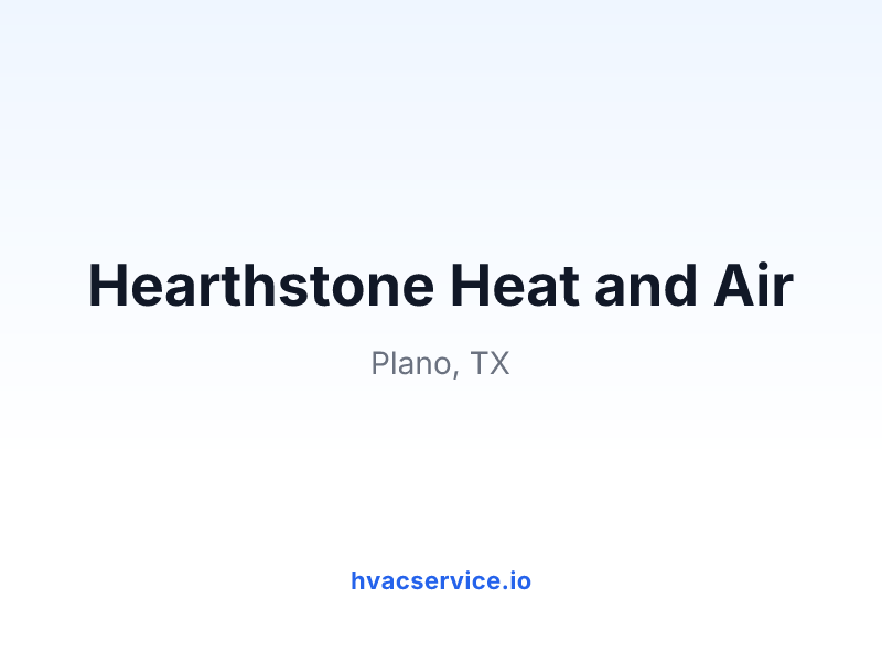 Hearthstone Heat and Air