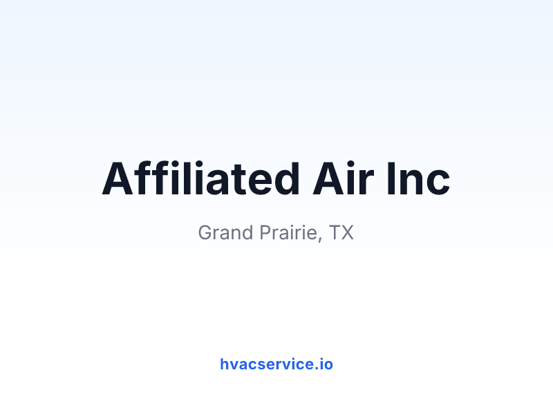 Affiliated Air Inc