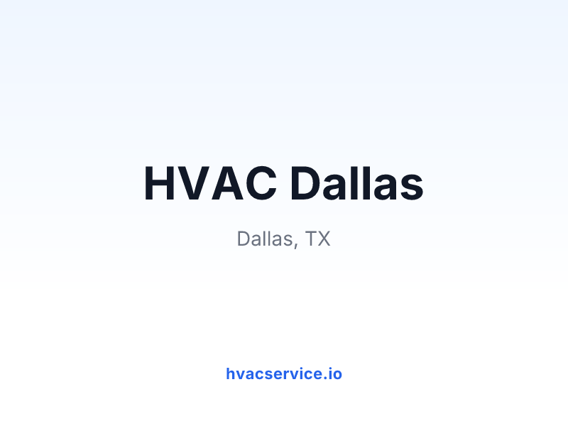 HVAC Dallas