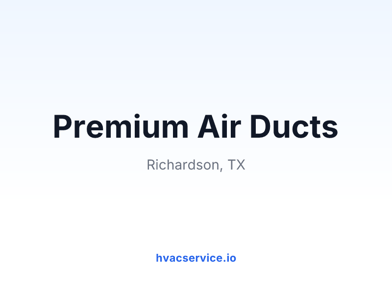 Premium Air Ducts