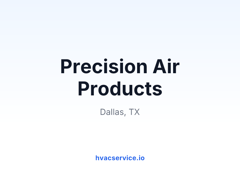 Precision Air Products