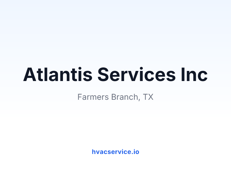 Atlantis Services Inc