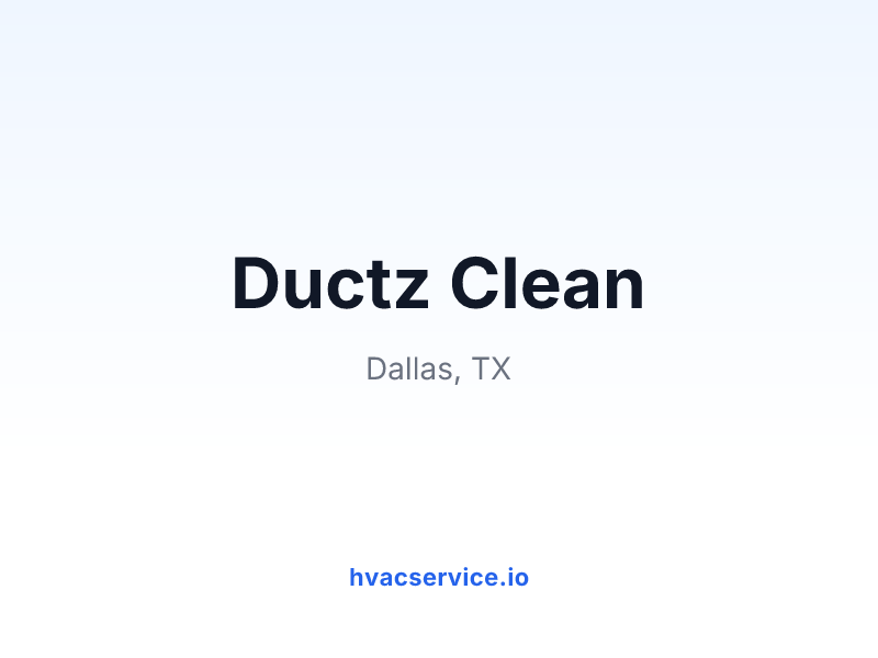 Ductz Clean